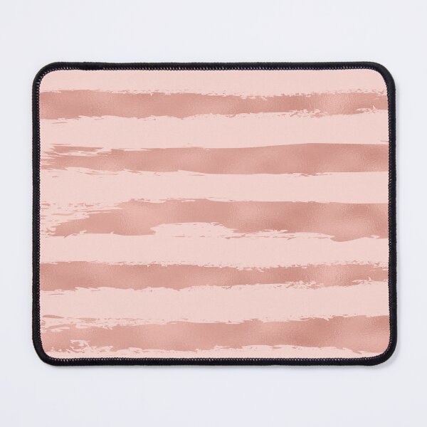 Item preview, Elegant Rose Gold Brushstroke Stripes designed and sold by Petra Lang.