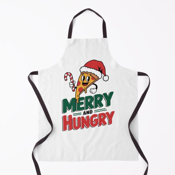 Item preview, Merry and Hungry - Christmas Pizza Claus designed and sold by WeranovDesign.