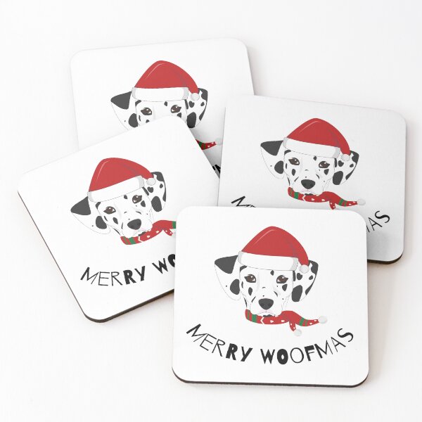 Item preview, Merry Woofmas | Dalmation designed and sold by annemyne.