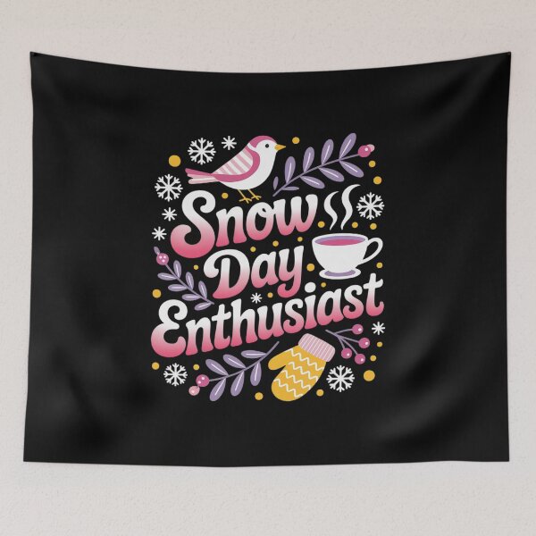 Item preview, Proud Supporter Of Snow Days Snow Day Enthusiast designed and sold by DrewLeuschke.