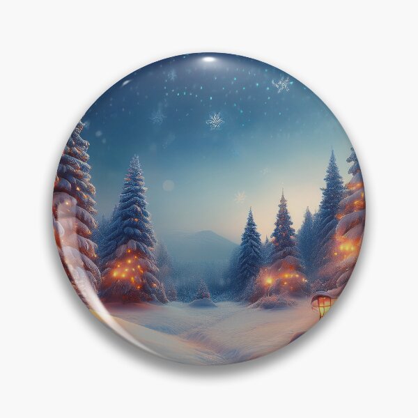 Item preview, Magical winter forest designed and sold by Little Rituals Studio.