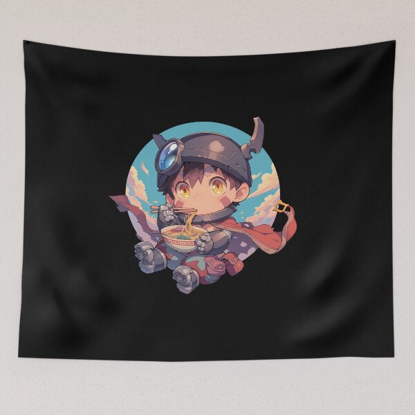Item preview, Reg Made In Abyss Anime Kawaii Chibi Ramen Moment designed and sold by Raslbazola.