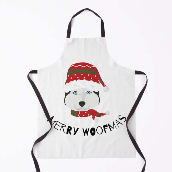 Item preview, Merry Woofmas | Husky designed and sold by annemyne.