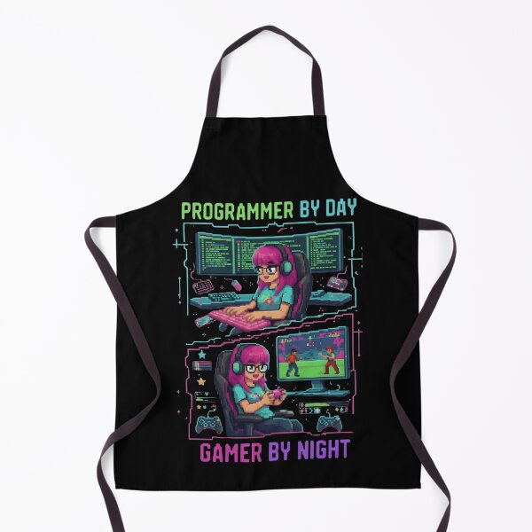 Artikelvorschau, Gamer Girl Dev T-Shirt | Programmierer- und Gamer-Pixel-Art-Stil | Geek-Empowerment entworfen und verkauft von Artbesttopic.