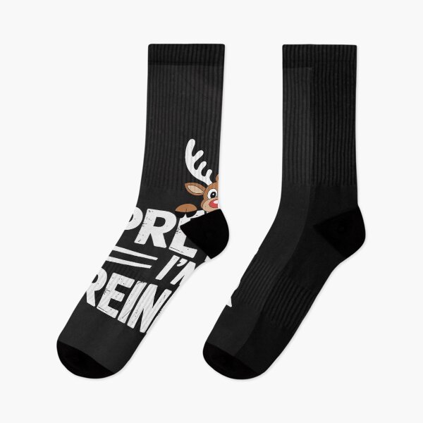 Item preview, pretend im a reindeer Easy Christmas Costume designed and sold by DrewLeuschke.