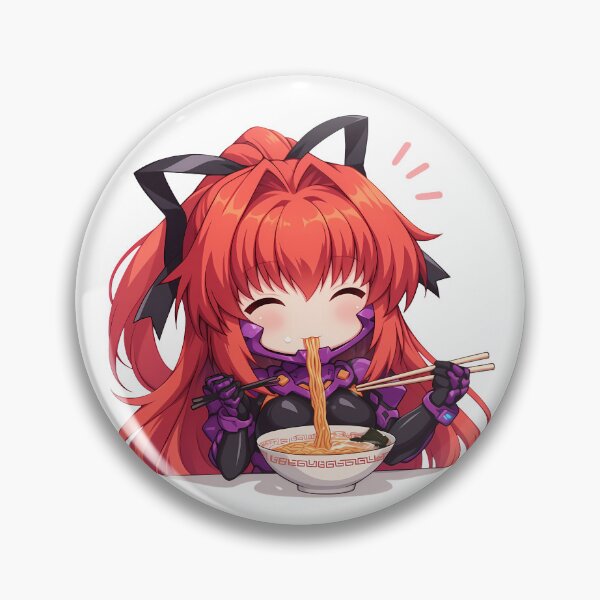 Item preview, Sumika Kagami Muv Luv Alternative Anime Girl Kawaii Chibi Ramen Delight designed and sold by Raslbazola.