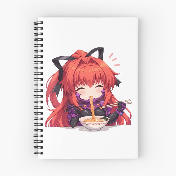 Item preview, Sumika Kagami Muv Luv Alternative Anime Girl Kawaii Chibi Ramen Delight designed and sold by Raslbazola.