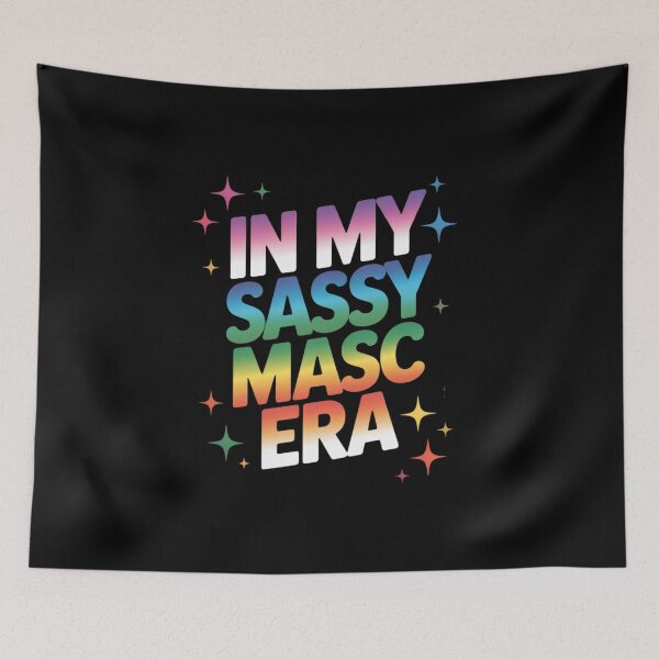 Item preview, In My Sassy Masc Era Lesbian Girlfriend Lesbian Couple Pride designed and sold by RsFilsingerArt.