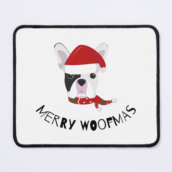 Item preview, Merry Woofmas | Boston Terrier designed and sold by annemyne.
