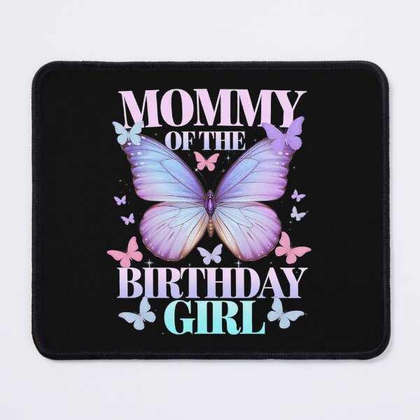 Item preview, Mommy Of The Birthday Girl Butterfly Party Matching Family designed and sold by lilLilaBatArt.