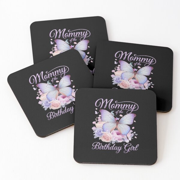 Item preview, Mommy of The Birthday Girl Butterfly Party Matching Family 1  designed and sold by lilLilaBatArt.