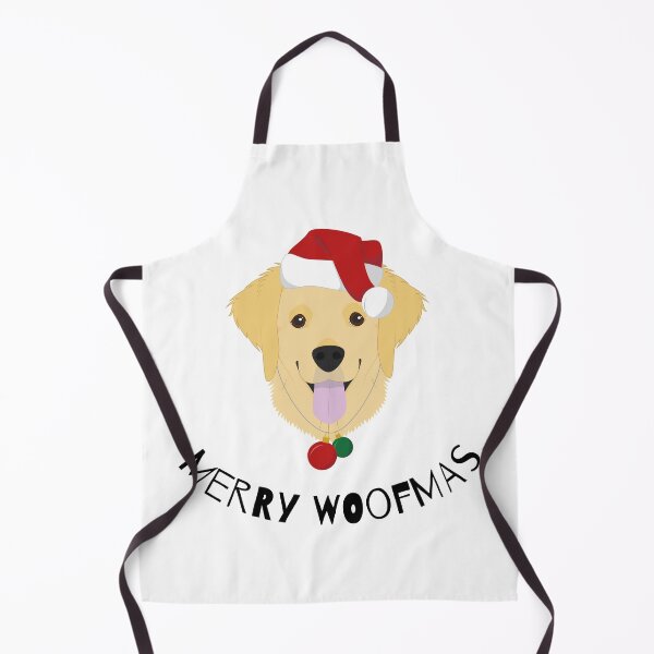 Item preview, Merry Woofmas | Golden Retriever designed and sold by annemyne.
