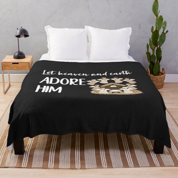 Item preview, Let Heaven and Earth Adore Him designed and sold by simplydesignart.