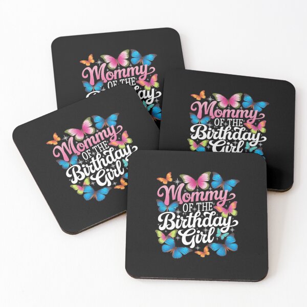 Item preview, Mommy of The Birthday Girl Butterfly Party Matching Family 2 designed and sold by lilLilaBatArt.