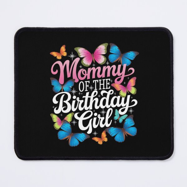 Item preview, Mommy of The Birthday Girl Butterfly Party Matching Family 2 designed and sold by lilLilaBatArt.