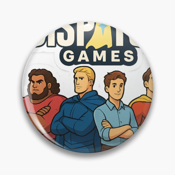 Item preview, Dispatch Games Crew Logo Retro Gaming Merchandise Indie Game Developer Team Character Art Sticker designed and sold by zevorgue.