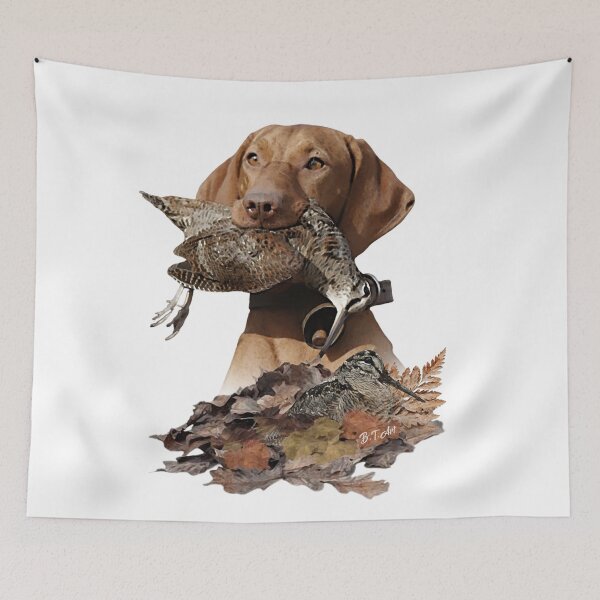 Item preview, Hungarian Vizsla ,  Hunter of the Woodcock Forest designed and sold by TammyHunterArt.
