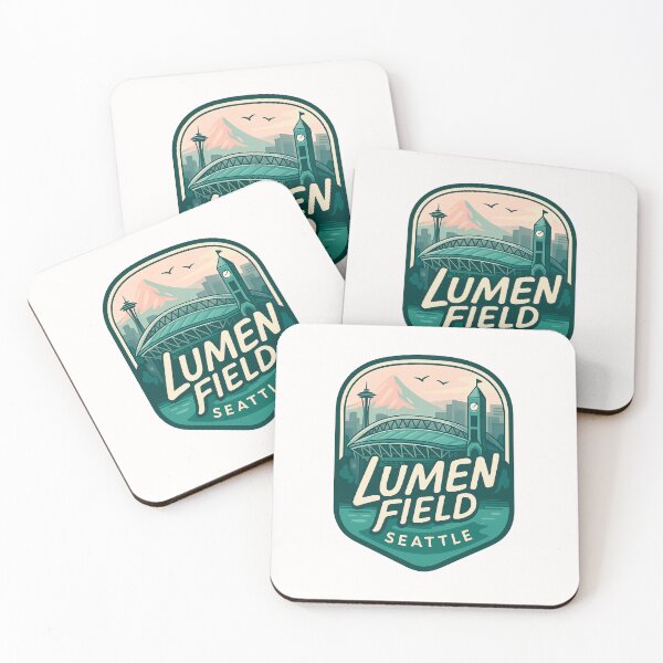 Item preview, Lumen Field and Space Needle, Seattle designed and sold by Places On Earth.