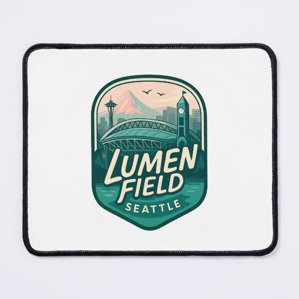 Item preview, Lumen Field and Space Needle, Seattle designed and sold by Places On Earth.