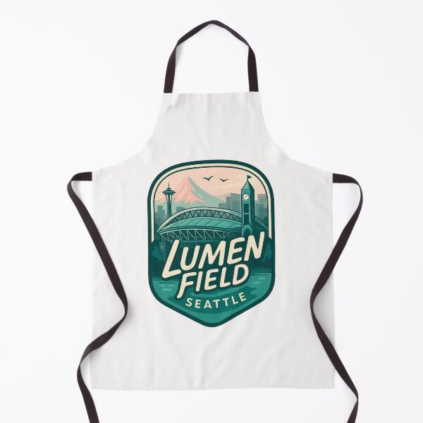 Item preview, Lumen Field and Space Needle, Seattle designed and sold by Places On Earth.
