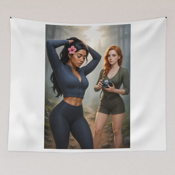 Item preview, Rowan x Shanti hiking photography   designed and sold by CathryneDelamort.