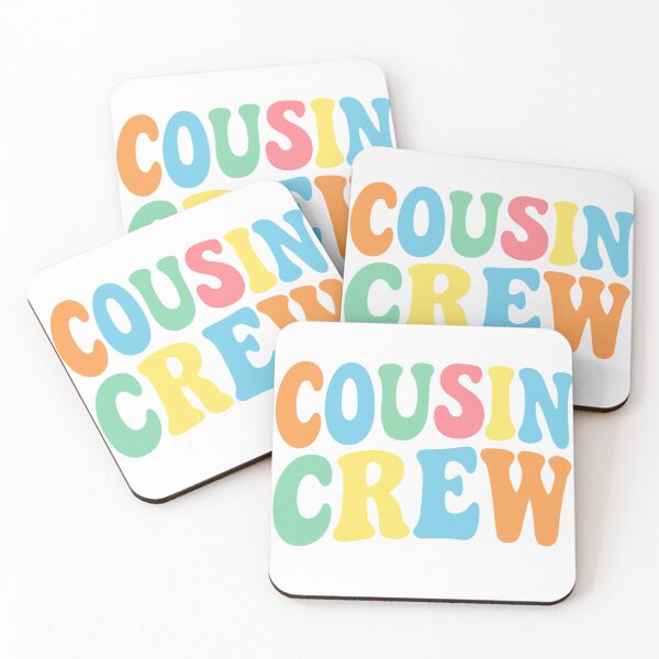 Item preview, Cousin Crew – Fun Colorful Design designed and sold by Stellar Worshop.