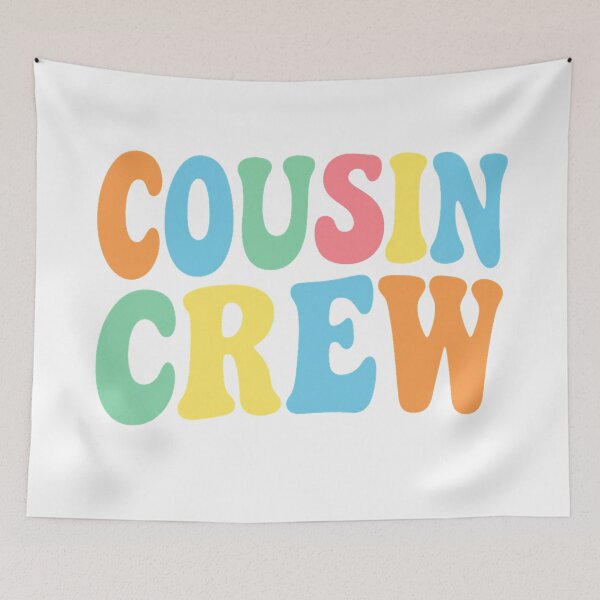 Item preview, Cousin Crew – Fun Colorful Design designed and sold by Stellar Worshop.