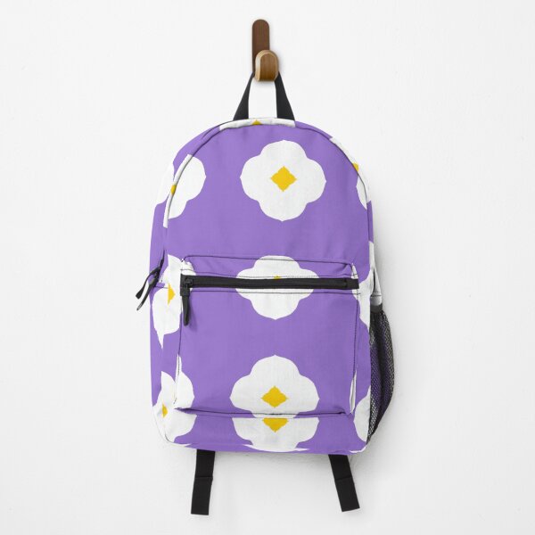Item preview, Purple and White Geometric Floral designed and sold by Siteehaa.