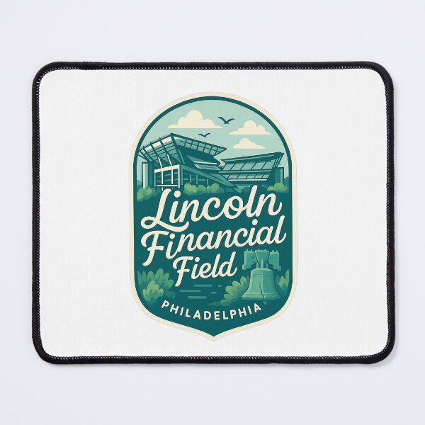 Item preview, Lincoln Financial Field and Liberty Bell, Philadelphia designed and sold by Places On Earth.