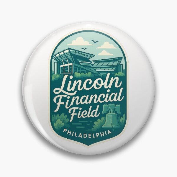 Item preview, Lincoln Financial Field and Liberty Bell, Philadelphia designed and sold by Places On Earth.