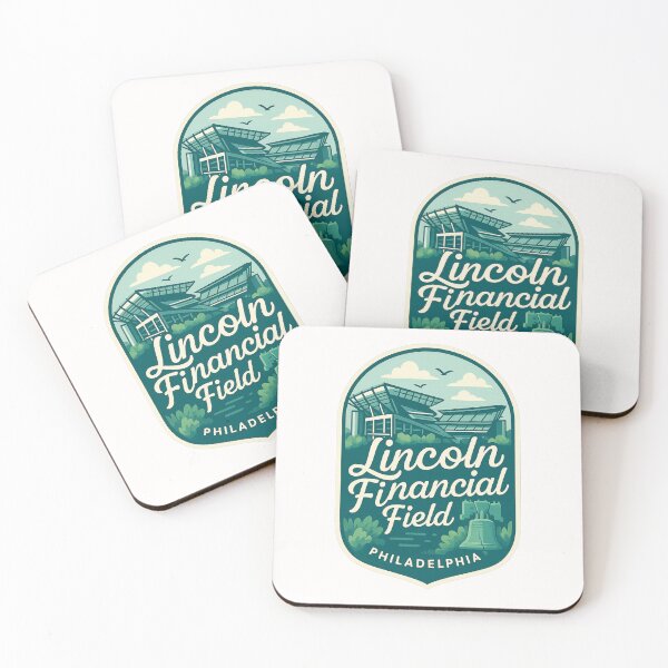 Item preview, Lincoln Financial Field and Liberty Bell, Philadelphia designed and sold by Places On Earth.
