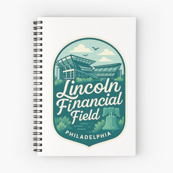Item preview, Lincoln Financial Field and Liberty Bell, Philadelphia designed and sold by Places On Earth.