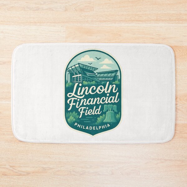 Item preview, Lincoln Financial Field and Liberty Bell, Philadelphia designed and sold by Places On Earth.
