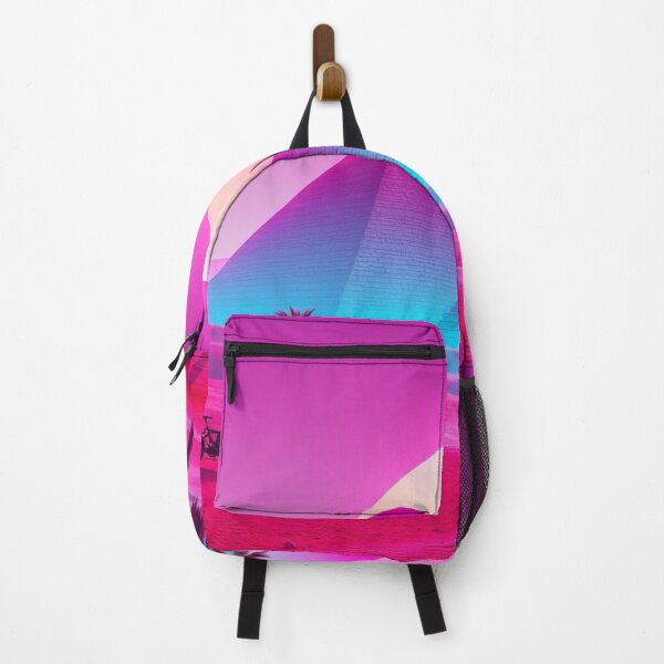 Item preview, Vaporwave Pyramids Sunset Retro Aesthetic Art Print designed and sold by EllDAV777.