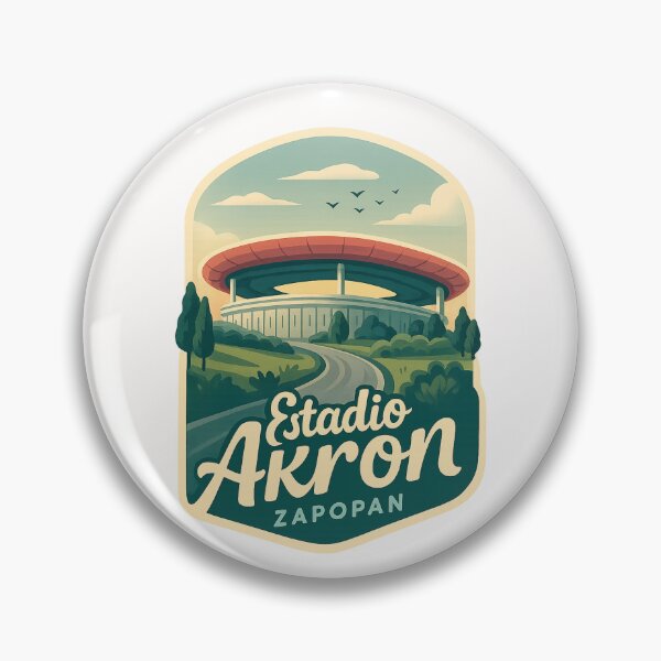 Item preview, Estadio Akron and Hillside Drive, Zapopan designed and sold by Places On Earth.