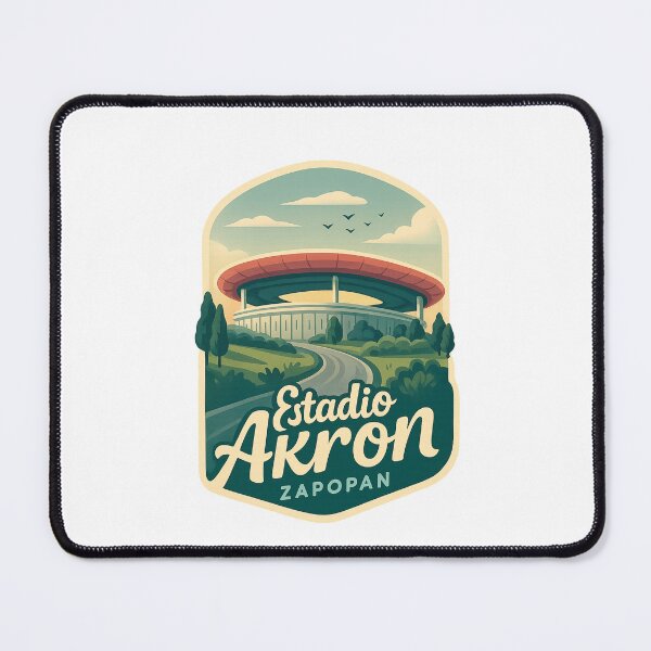 Item preview, Estadio Akron and Hillside Drive, Zapopan designed and sold by Places On Earth.