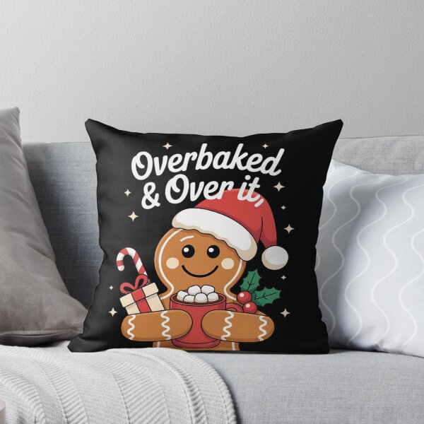 Item preview, Overbaked And Over Gingerbread Christmas designed and sold by FranzFriesen.