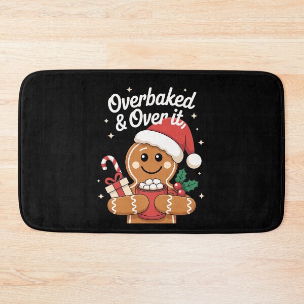 Item preview, Overbaked And Over Gingerbread Christmas designed and sold by FranzFriesen.