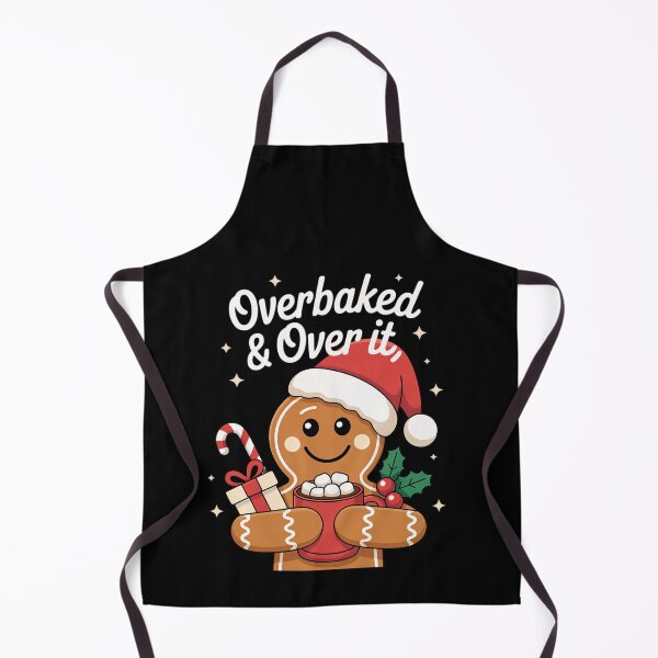 Item preview, Overbaked And Over Gingerbread Christmas designed and sold by FranzFriesen.