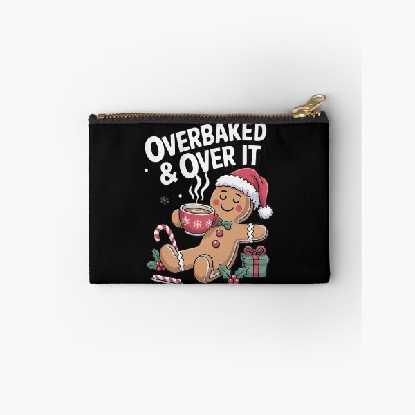 Item preview, Overbaked & Over it Shirt Gingerbread Christmas Shirt Family Holiday designed and sold by HaileyRobel.