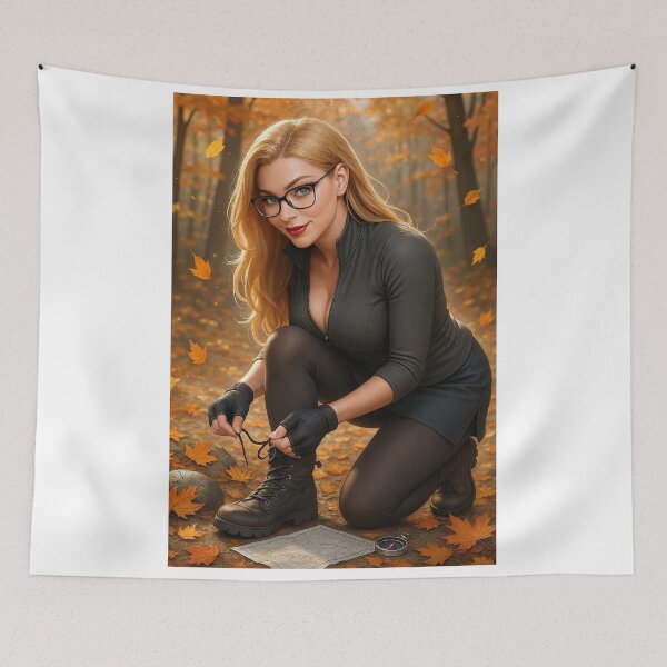 Item preview, Ilya Martin fall hike   designed and sold by CathryneDelamort.