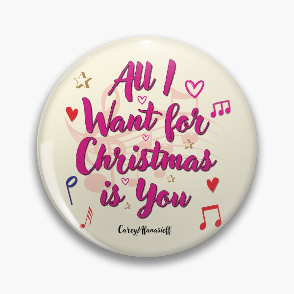 Item preview, All I Want for Christmas is You Popular Song Title designed and sold by CharlottePlaceArt.