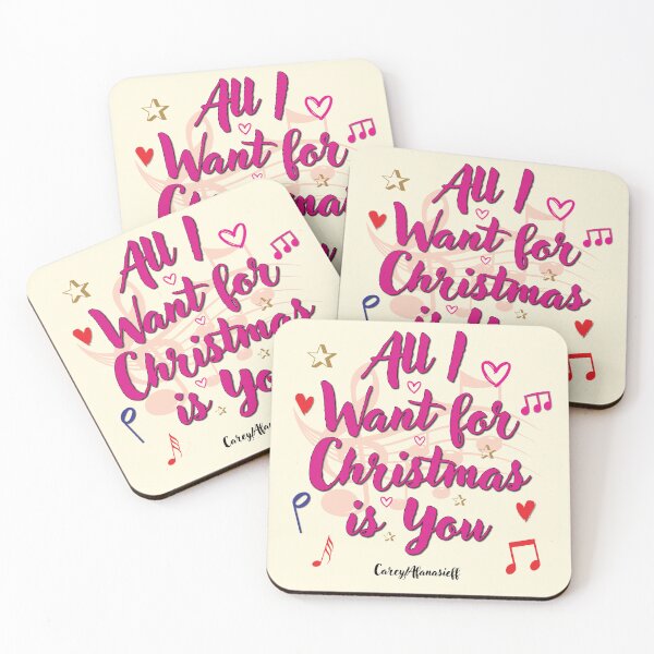 Item preview, All I Want for Christmas is You Popular Song Title designed and sold by CharlottePlaceArt.