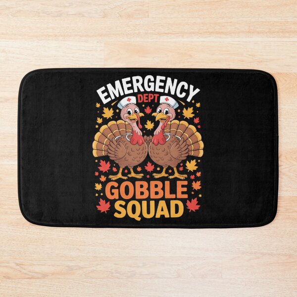 Item preview, Thanksgiving Emergency Department Nurse Gobble Squad designed and sold by Turbotine.