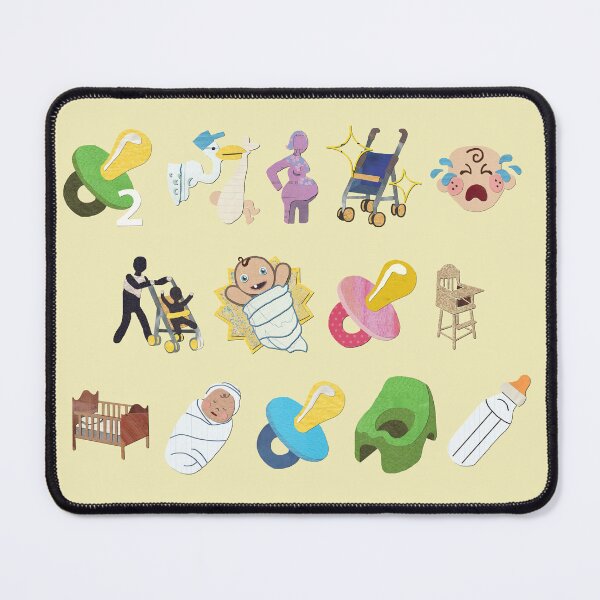 Item preview, Collection of Sims 3 Baby and Toddler related Wishes / Moodlet Paper Collage 3 designed and sold by toowoosh.