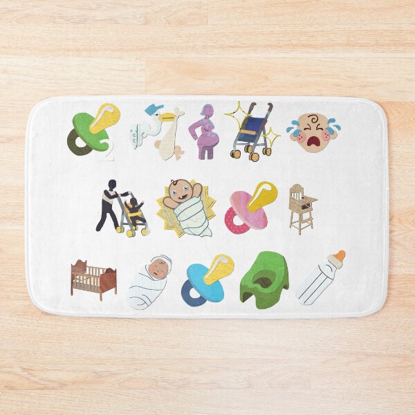 Item preview, Collection of Sims 3 Baby and Toddler related Wishes / Moodlet Paper Collage 3 designed and sold by toowoosh.