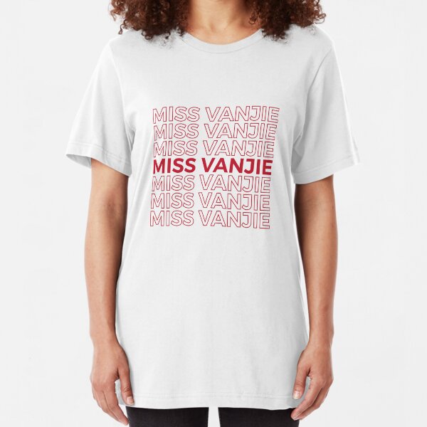 Miss Vanjie RuPaul's Drag Race Slim Fit T-Shirt