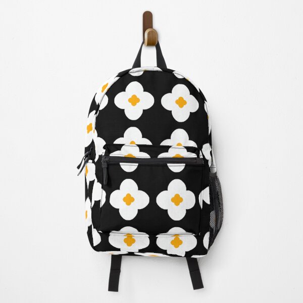 Item preview, Black, White, and Orange Simple Flowers: designed and sold by Siteehaa.