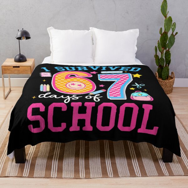 Item preview, I Survived 67 Days Of School Meme Six Seven Teacher Students designed and sold by MadalynKiehn.