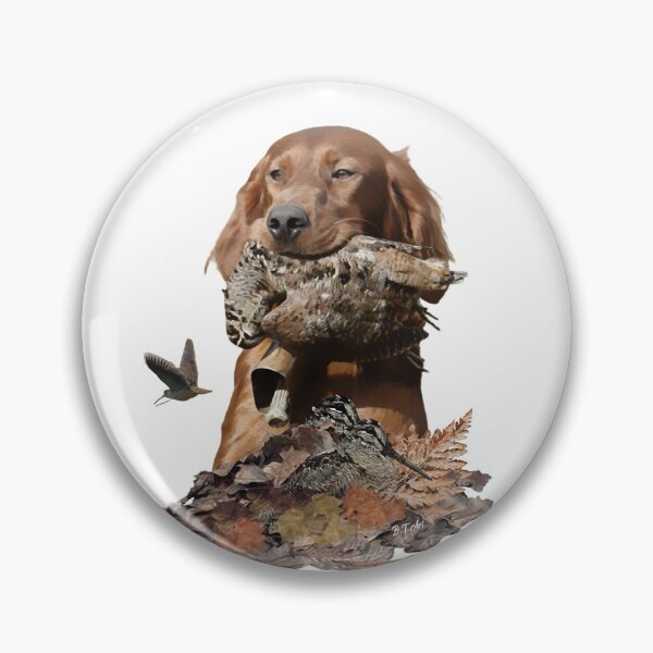 Item preview, Irish Setter ,  Hunter of the Woodcock Forest designed and sold by TammyHunterArt.